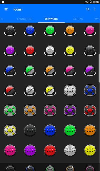 Purple Icon Pack - عکس برنامه موبایلی اندروید