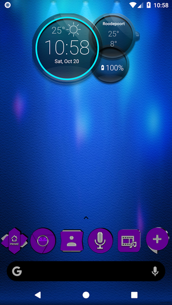 Purple Icon Pack - Image screenshot of android app