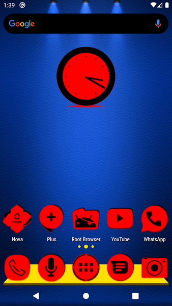 Red and Black Icon Pack - Image screenshot of android app