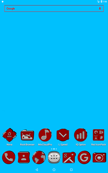 Red Icon Pack - Image screenshot of android app