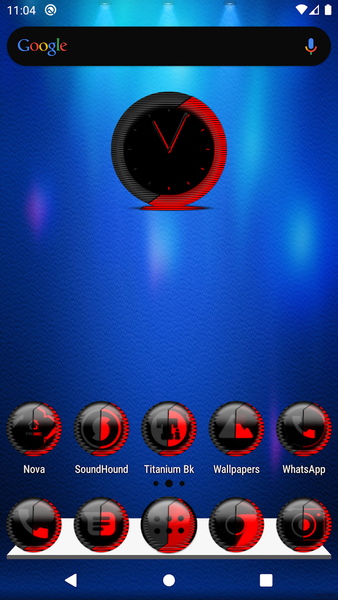 Red Icon Pack Style 8 - Image screenshot of android app