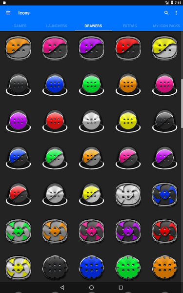 Red Icon Pack Style 8 - Image screenshot of android app