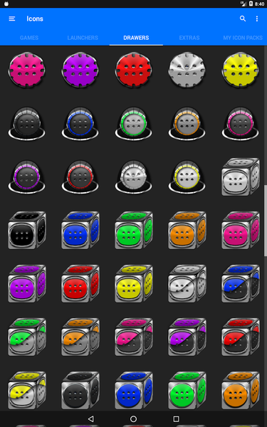 Red Icon Pack Style 4 - Image screenshot of android app