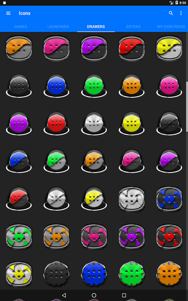 Red Icon Pack Style 1 - Image screenshot of android app