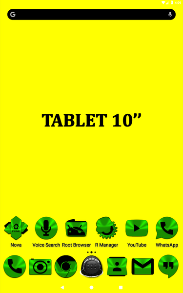 Green and Black Icon Pack - عکس برنامه موبایلی اندروید