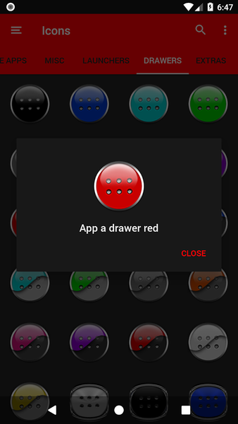 Red Icon Pack - Image screenshot of android app