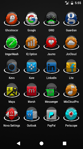 Sleek Icon Pack - Image screenshot of android app