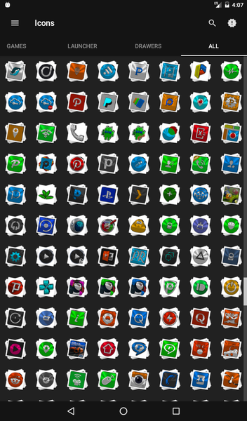 Stacks Icon Pack - Image screenshot of android app
