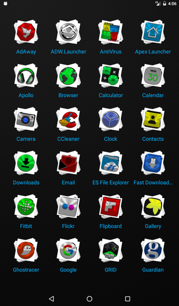 Stacks Icon Pack - Image screenshot of android app