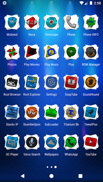 Stacks Icon Pack - Image screenshot of android app