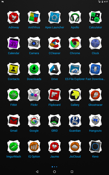 Stacks Icon Pack - Image screenshot of android app