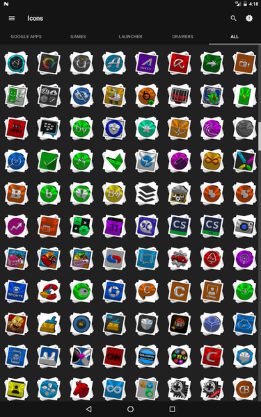 Stacks Icon Pack - Image screenshot of android app