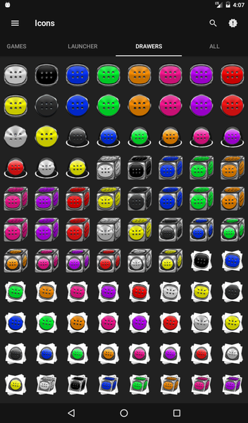 Stacks Icon Pack - Image screenshot of android app