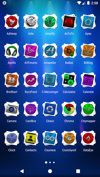 Stacks Icon Pack - Image screenshot of android app