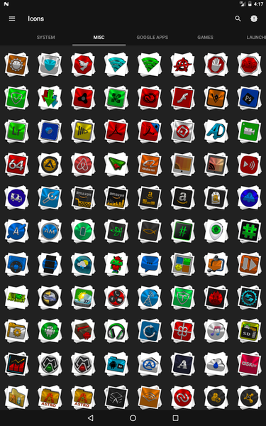 Stacks Icon Pack - Image screenshot of android app