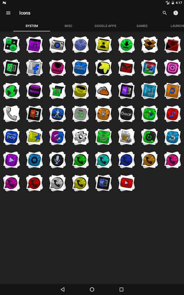 Stacks Icon Pack - Image screenshot of android app