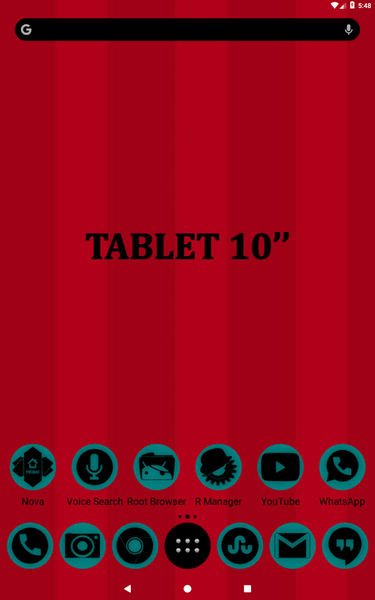 Oreo Teal Icon Pack P2 - Image screenshot of android app