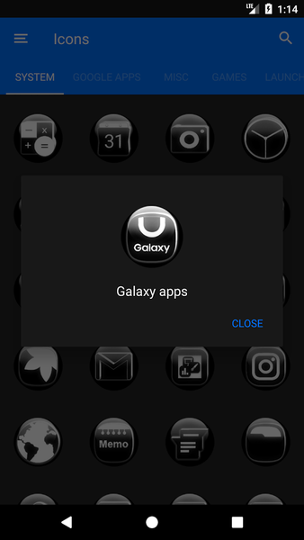 White Glass Orb Icon Pack - عکس برنامه موبایلی اندروید
