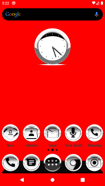 White Icon Pack Style 4 - عکس برنامه موبایلی اندروید