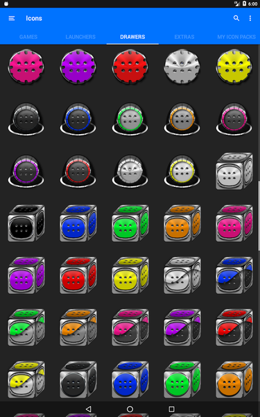 White Icon Pack Style 4 - Image screenshot of android app