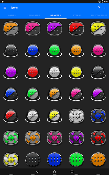 White Icon Pack Style 4 - Image screenshot of android app