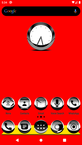 White Icon Pack Style 3 - Image screenshot of android app