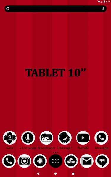 Oreo White Icon Pack P2 - Image screenshot of android app