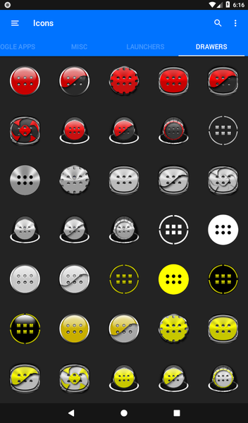 Oreo White Icon Pack P2 - Image screenshot of android app