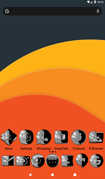 Wicked Silver Icon Pack - عکس برنامه موبایلی اندروید