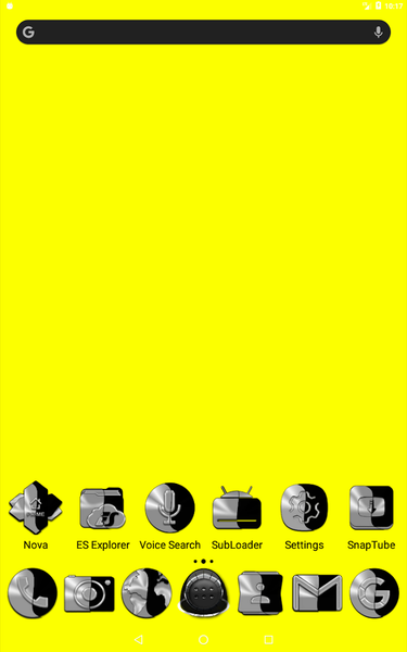 Wicked Silver Icon Pack - عکس برنامه موبایلی اندروید