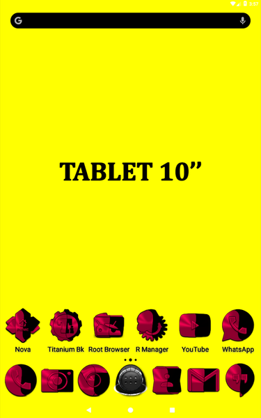 Wicked Crimson Icon Pack - عکس برنامه موبایلی اندروید