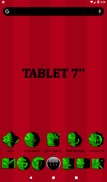 Wicked Green Icon Pack - عکس برنامه موبایلی اندروید