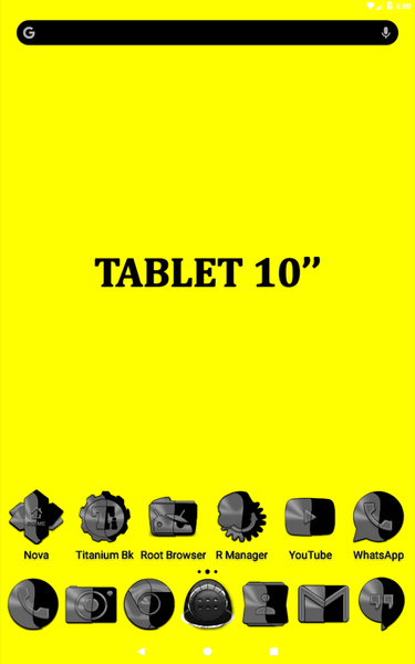 Wicked Grey Icon Pack - Image screenshot of android app