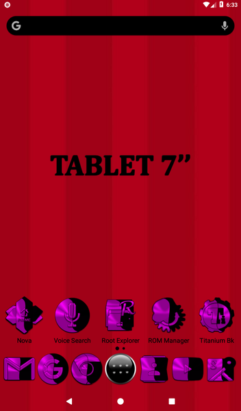 Wicked Magenta Icon Pack - عکس برنامه موبایلی اندروید