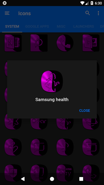 Wicked Magenta Icon Pack - عکس برنامه موبایلی اندروید
