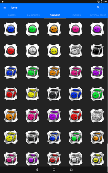 Yellow Icon Pack Style 1 - Image screenshot of android app