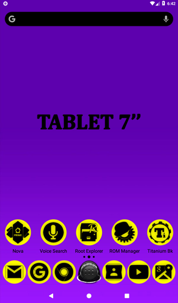 Oreo Yellow Icon Pack P2 - Image screenshot of android app