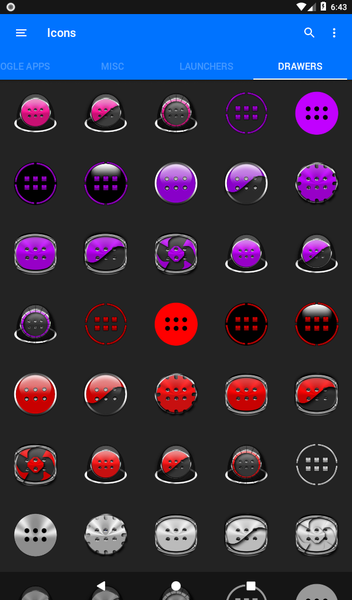 Oreo Yellow Icon Pack P2 - Image screenshot of android app
