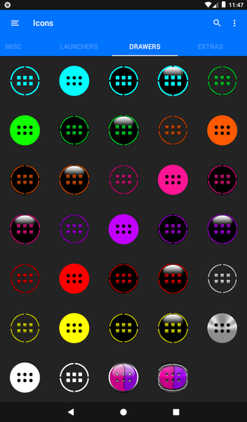 Pink and Purple Icon Pack - عکس برنامه موبایلی اندروید