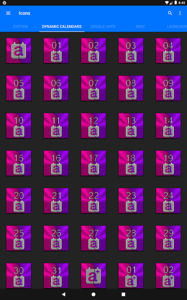 Pink and Purple Icon Pack - عکس برنامه موبایلی اندروید