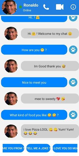 Cristiano Ronaldo Video call Prank - Image screenshot of android app