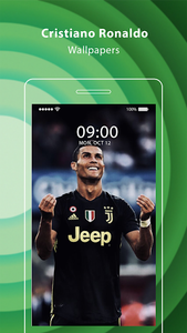 Download Cristiano Ronaldo Cool Juventus Jersey Wallpaper