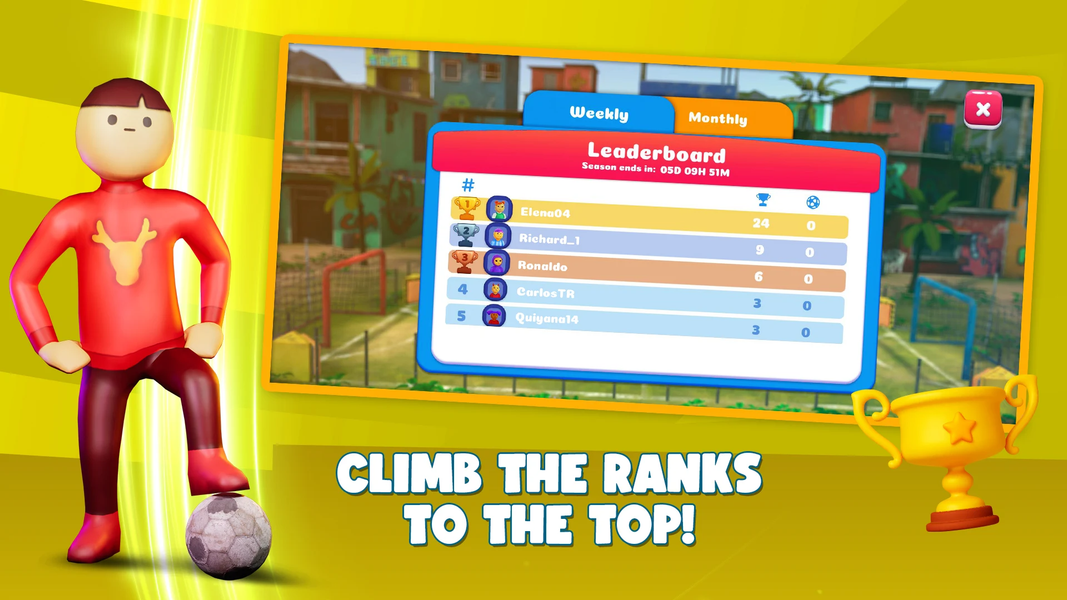 Floppy Foot - Football Mayhem - Gameplay image of android game