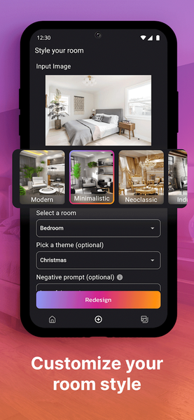 RoomStylerAI - Interior Design - عکس برنامه موبایلی اندروید