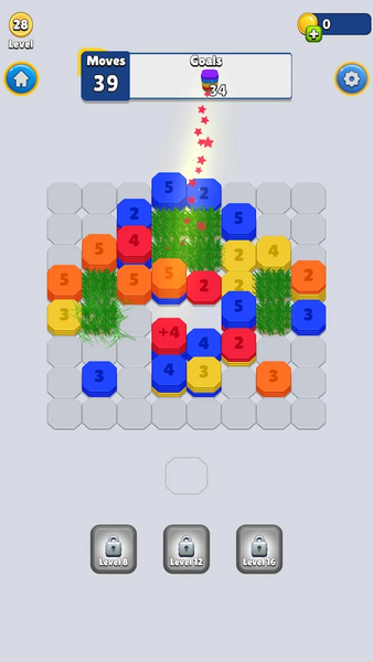 Throw Blocks - عکس بازی موبایلی اندروید