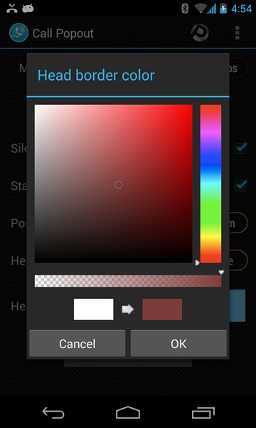 Call Popout - Image screenshot of android app