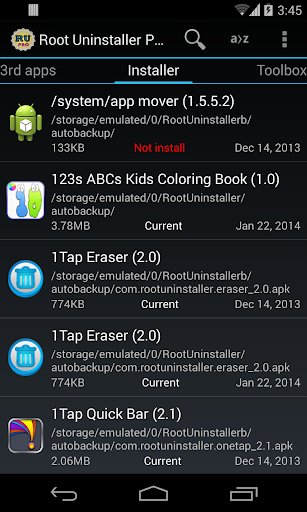 Root Uninstaller - عکس برنامه موبایلی اندروید
