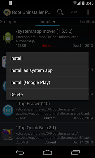 Root Uninstaller - عکس برنامه موبایلی اندروید