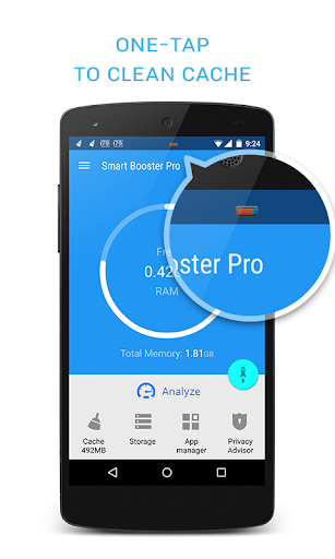 Smart Booster - Free Cleaner - عکس برنامه موبایلی اندروید