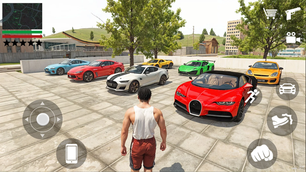 Rope City Gangster Driving - عکس بازی موبایلی اندروید